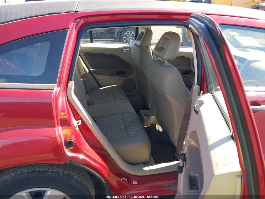 2009 Dodge Caliber Se VIN: 1B3HB28A89D164724 Lot: 43537716