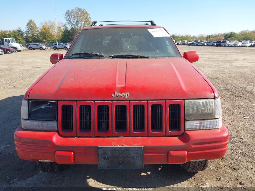 1997 Jeep Grand Cherokee Limited VIN: 1J4GZ78YXVC507043 Lot: 43537720