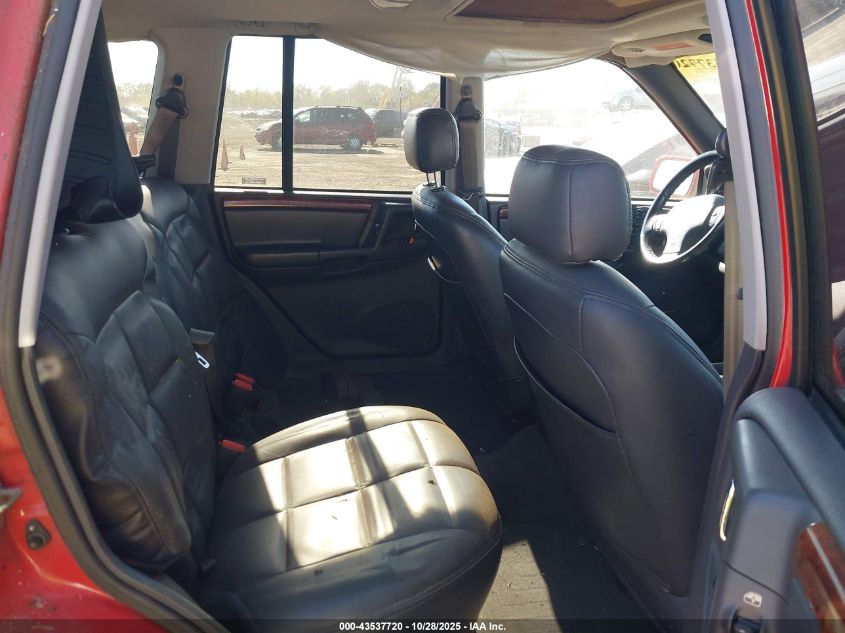 1997 Jeep Grand Cherokee Limited VIN: 1J4GZ78YXVC507043 Lot: 43537720