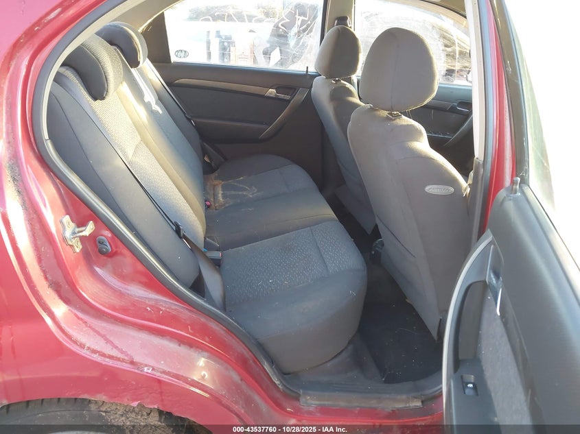 2007 Chevrolet Aveo Lt VIN: KL1TG56677B065239 Lot: 43537760