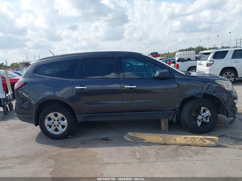 2015 CHEVROLET TRAVERSE LS 1GNKRFED6FJ369243