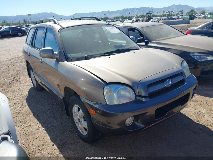 KM8SC73D85U007877 2005 Hyundai Santa Fe Gls auction photo 1