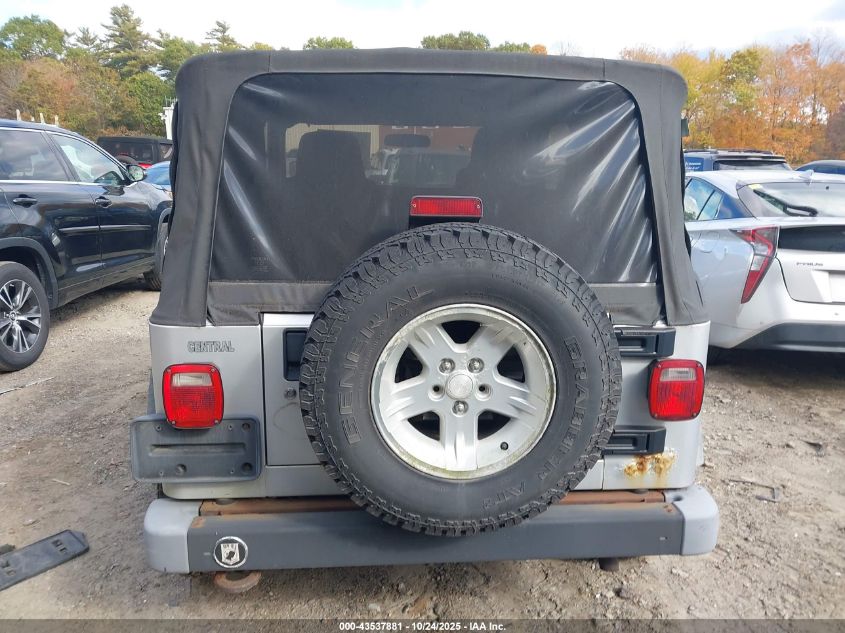 2005 Jeep Wrangler Sport VIN: 1J4FA49S45P360495 Lot: 43537881