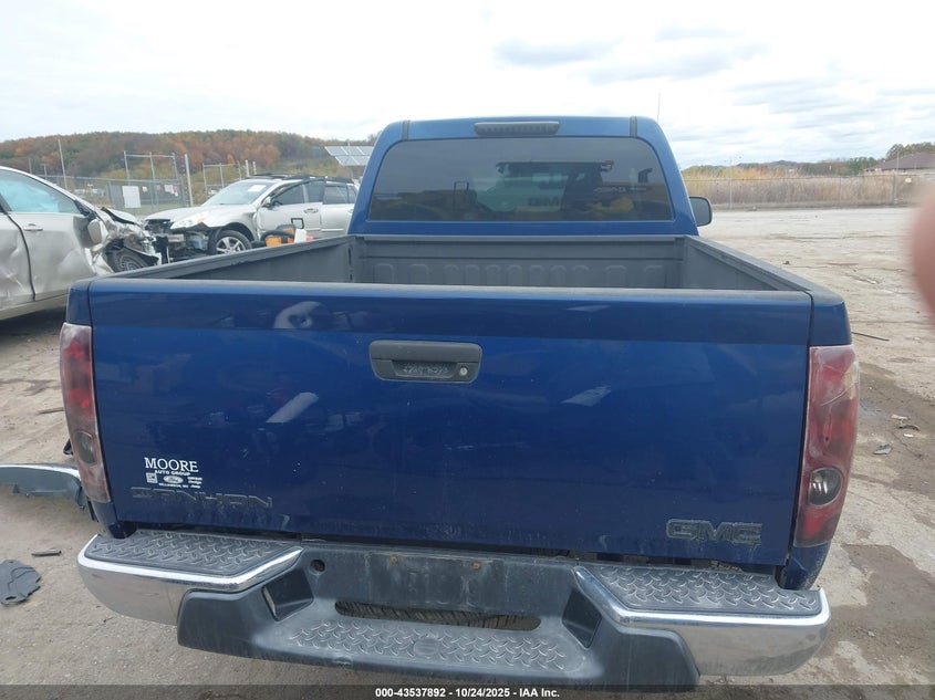 2005 GMC Canyon Sl VIN: 1GTDT146158178277 Lot: 43537892