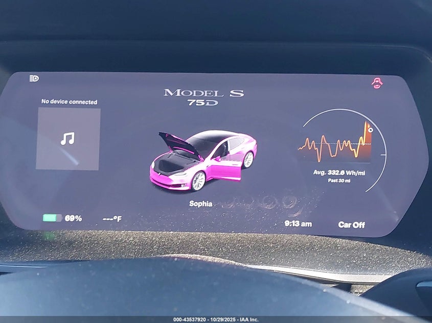 2018 Tesla Model S VIN: 5YJSA1E20JF275232 Lot: 43537920