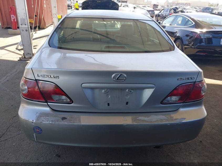JTHBF30G030129817 2003 LEXUS ES photo no. 17