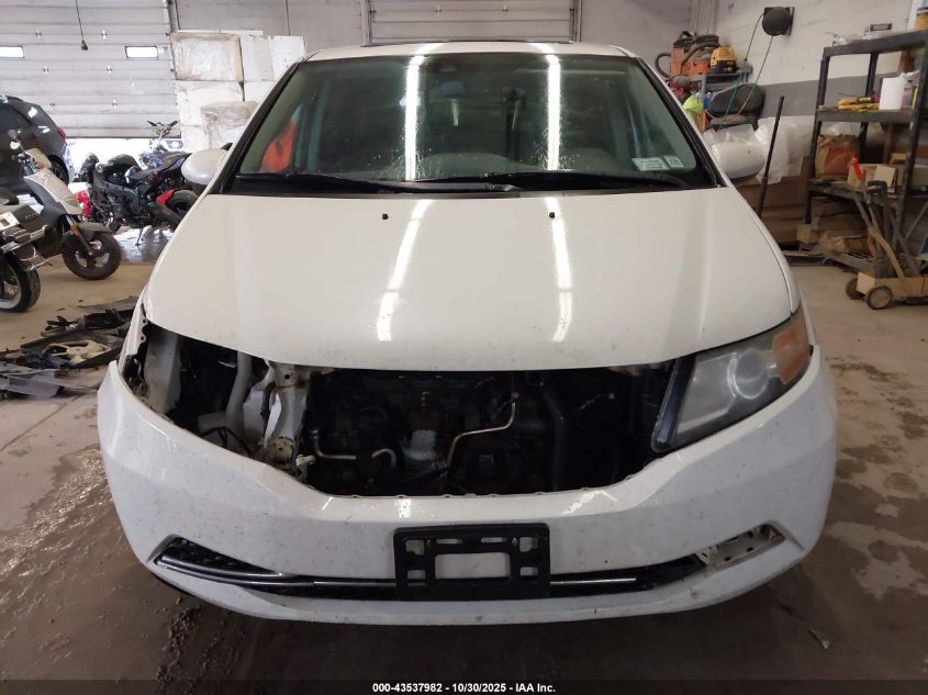 2015 Honda Odyssey Ex-L VIN: 5FNRL5H62FB042944 Lot: 43537982