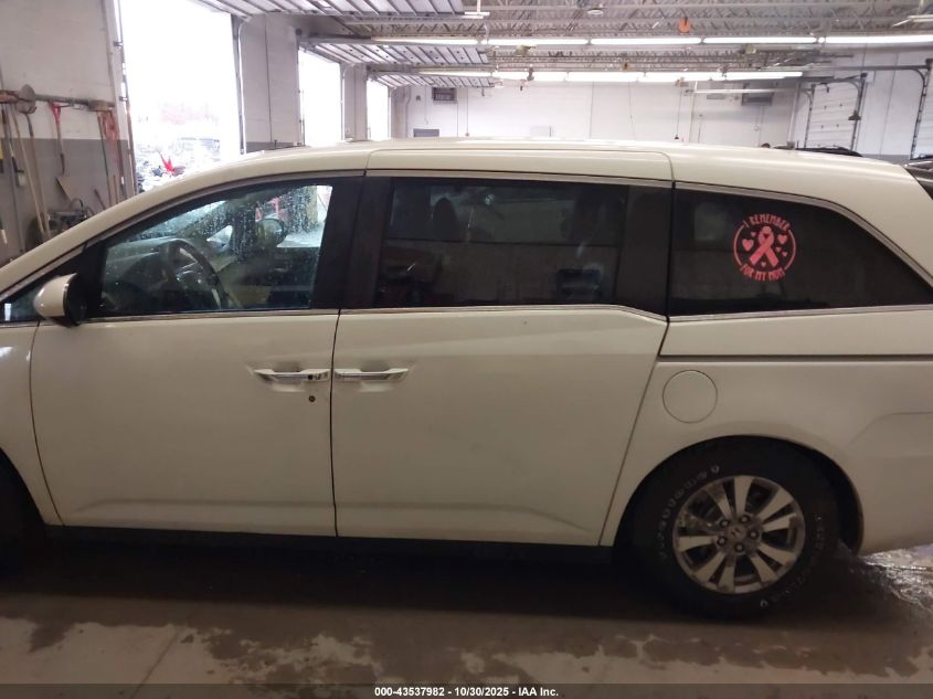 2015 Honda Odyssey Ex-L VIN: 5FNRL5H62FB042944 Lot: 43537982