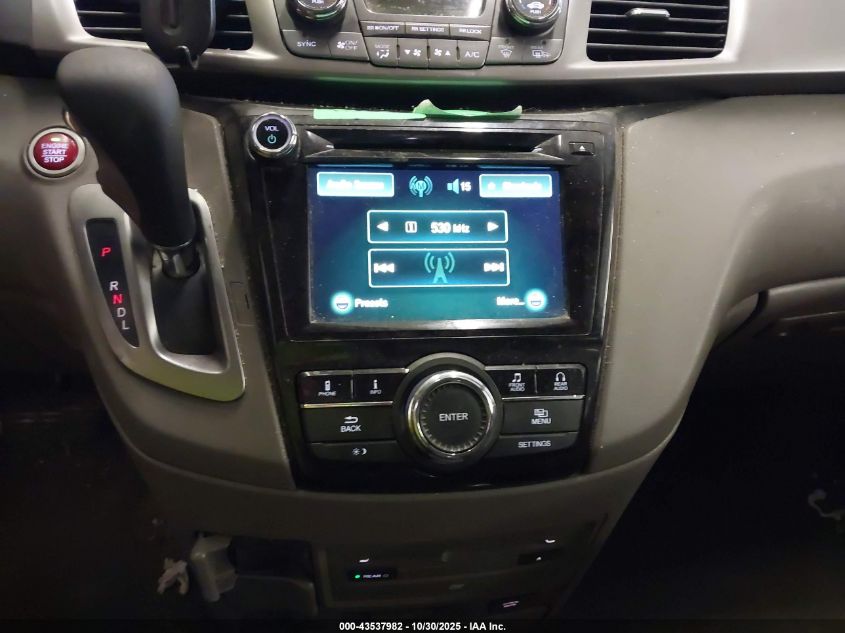 2015 Honda Odyssey Ex-L VIN: 5FNRL5H62FB042944 Lot: 43537982