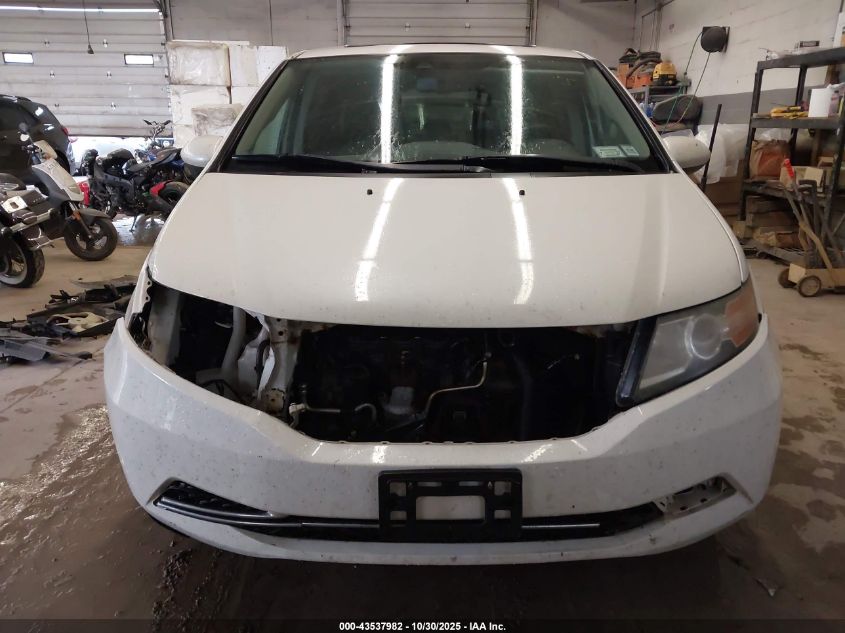 2015 Honda Odyssey Ex-L VIN: 5FNRL5H62FB042944 Lot: 43537982