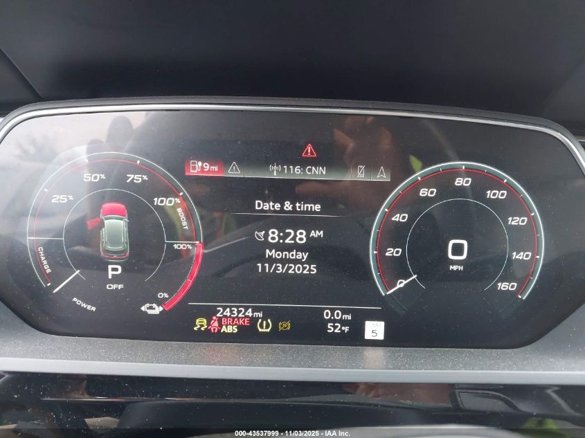2023 Audi E-Tron Premiumwe VIN: WA1VABGE5PB024531 Lot: 43537999