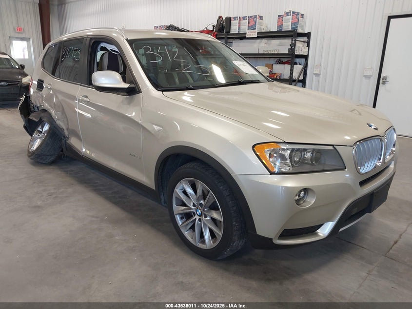 2013 BMW X3 XDRIVE28I - 5UXWX9C55D0A25744