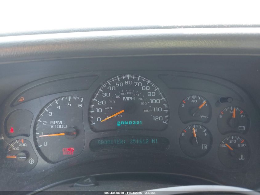 2005 Chevrolet Silverado 2500Hd Lt VIN: 1GCHC23U55F817683 Lot: 43538050