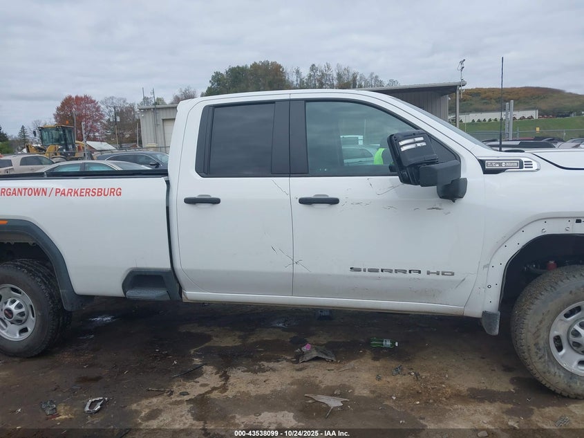 2024 GMC Sierra 2500Hd 4Wd Long Bed Pro VIN: 1GT59LE71RF425207 Lot: 43538099