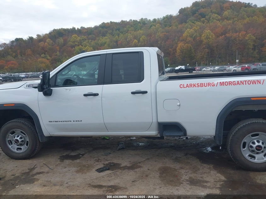 2024 GMC Sierra 2500Hd 4Wd Long Bed Pro VIN: 1GT59LE71RF425207 Lot: 43538099