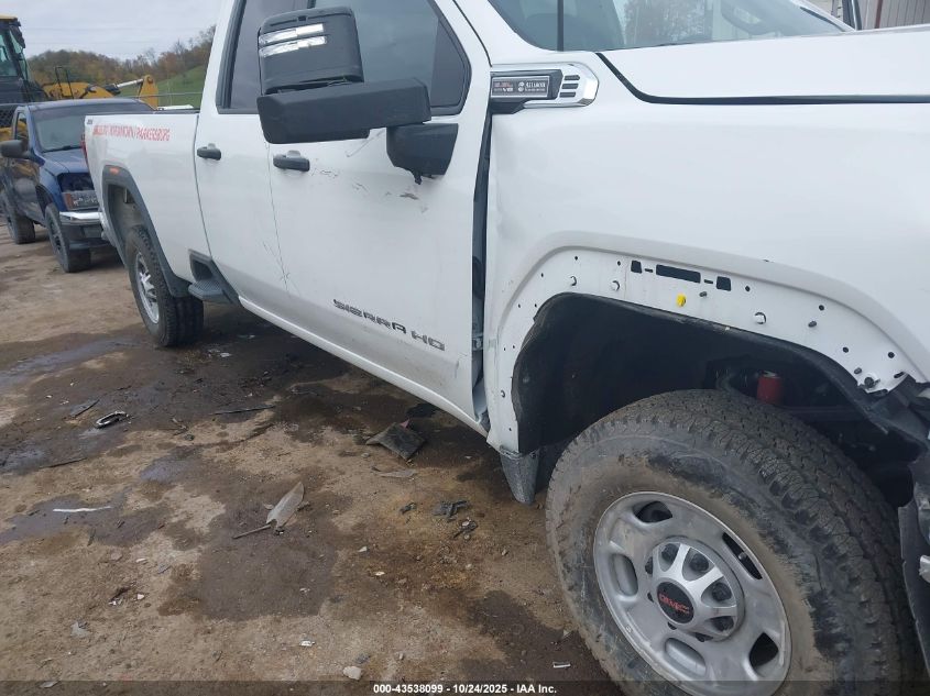 2024 GMC Sierra 2500Hd 4Wd Long Bed Pro VIN: 1GT59LE71RF425207 Lot: 43538099