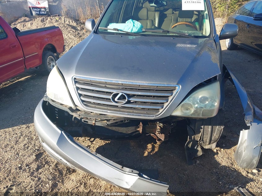 2003 Lexus Gx 470 VIN: JTJBT20X730010888 Lot: 43538186