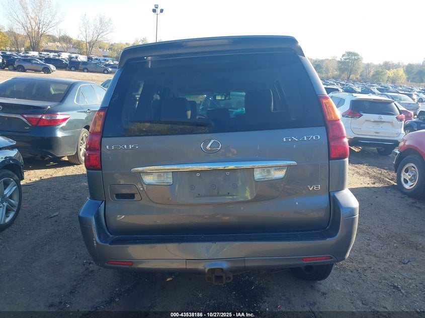 2003 Lexus Gx 470 VIN: JTJBT20X730010888 Lot: 43538186