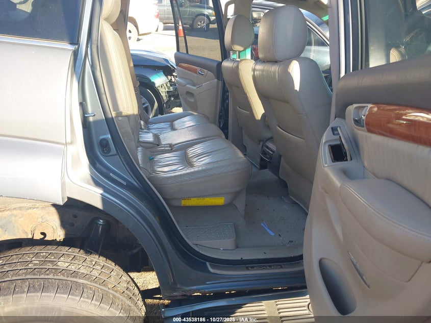 2003 Lexus Gx 470 VIN: JTJBT20X730010888 Lot: 43538186