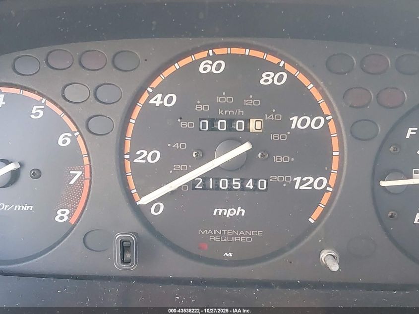 2001 Honda Cr-V Lx VIN: JHLRD28481S006992 Lot: 43538222