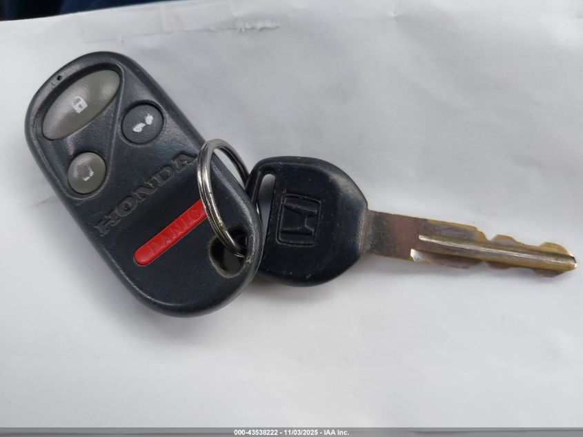 2001 Honda Cr-V Lx VIN: JHLRD28481S006992 Lot: 43538222