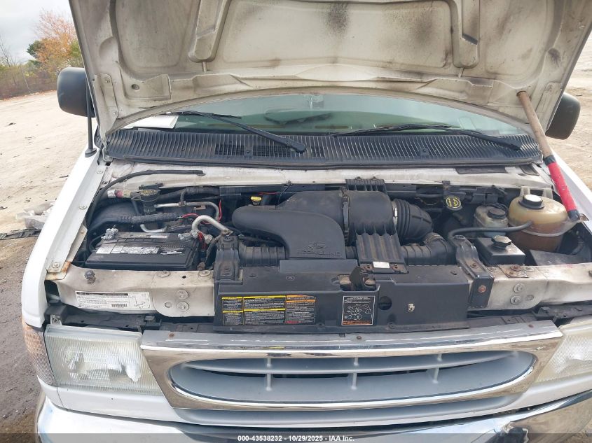 2001 Ford E-250 Commercial/Recreational VIN: 1FTNS24201HB65203 Lot: 43538232