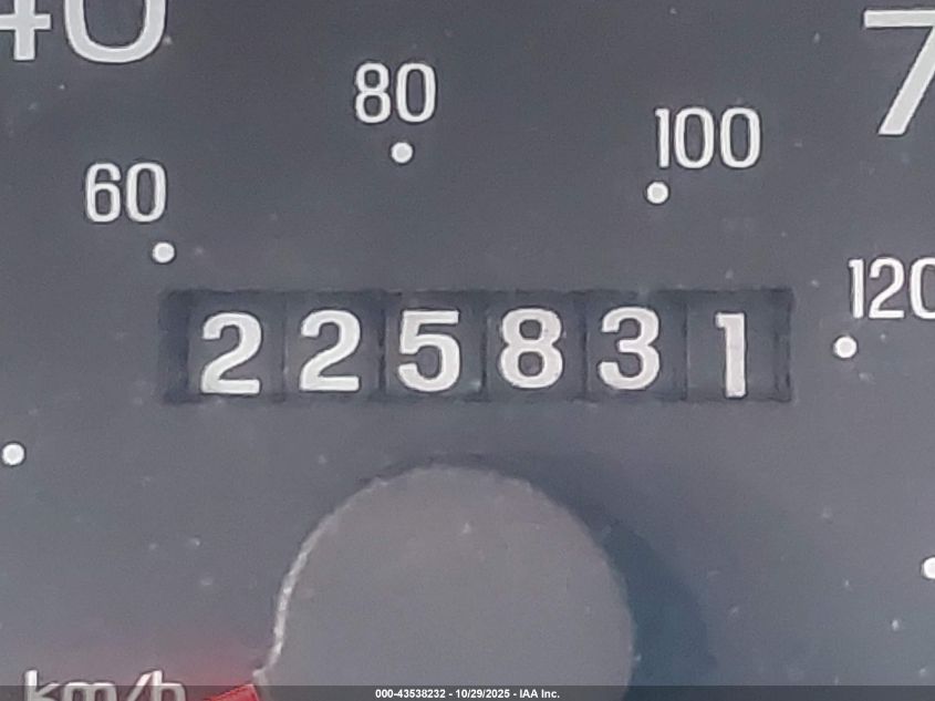 2001 Ford E-250 Commercial/Recreational VIN: 1FTNS24201HB65203 Lot: 43538232