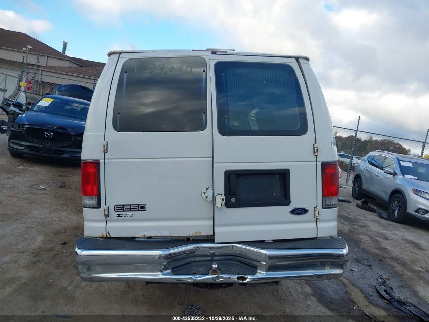 2001 Ford E-250 Commercial/Recreational VIN: 1FTNS24201HB65203 Lot: 43538232