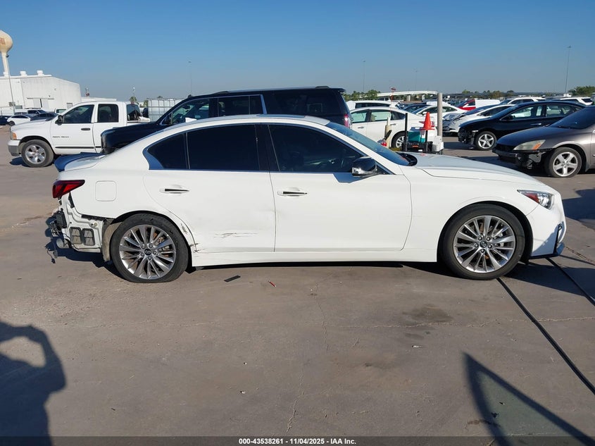 2021 INFINITI Q50 LUXE - JN1EV7BP6MM706997