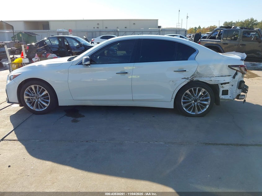 2021 INFINITI Q50 LUXE - JN1EV7BP6MM706997
