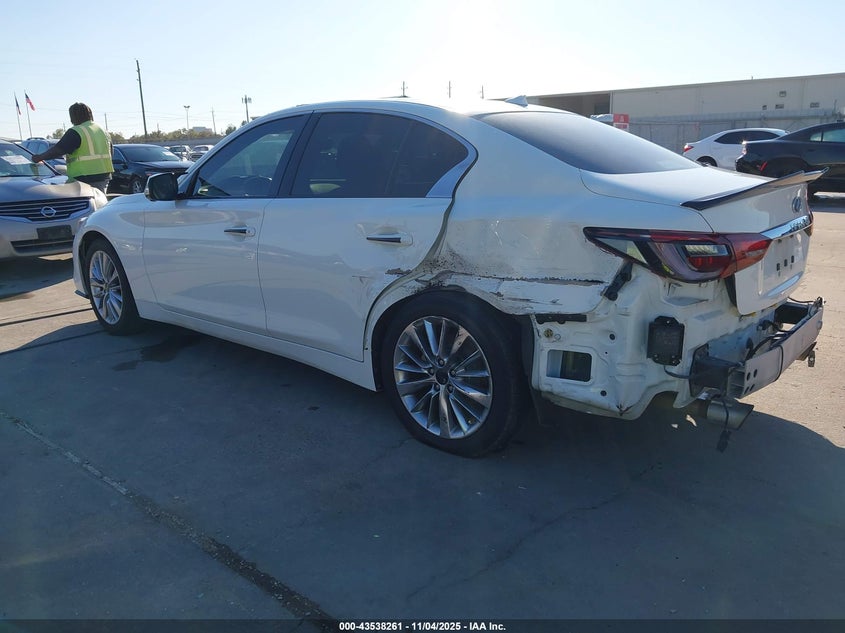 2021 INFINITI Q50 LUXE - JN1EV7BP6MM706997