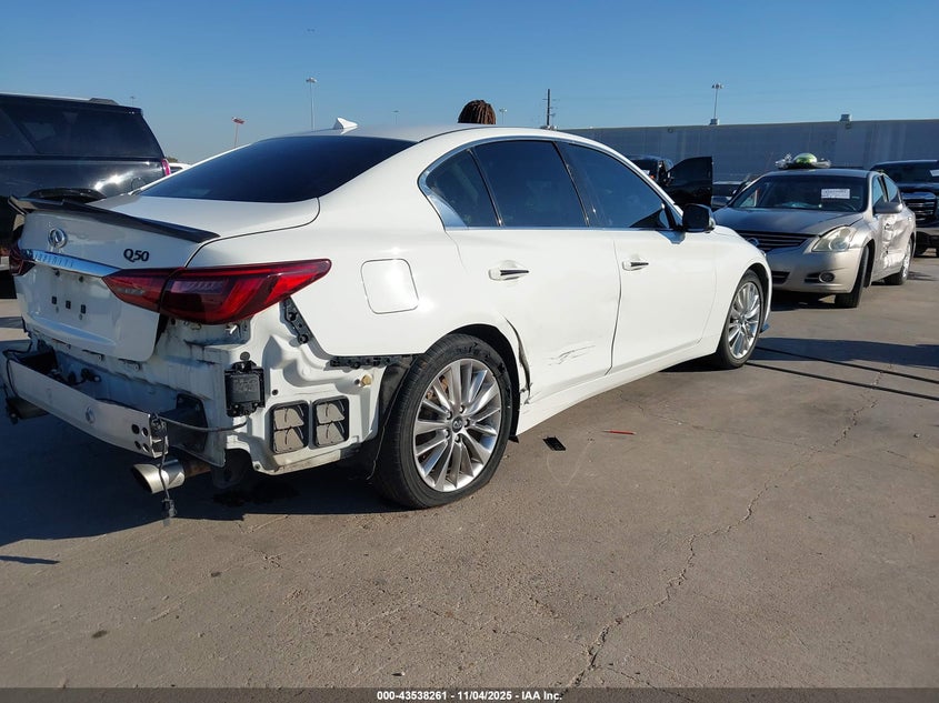 2021 INFINITI Q50 LUXE - JN1EV7BP6MM706997