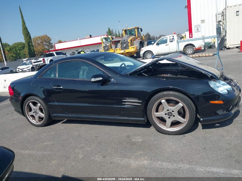 2003 Mercedes-Benz Sl 500 VIN: WDBSK75F23F058491 Lot: 43538299