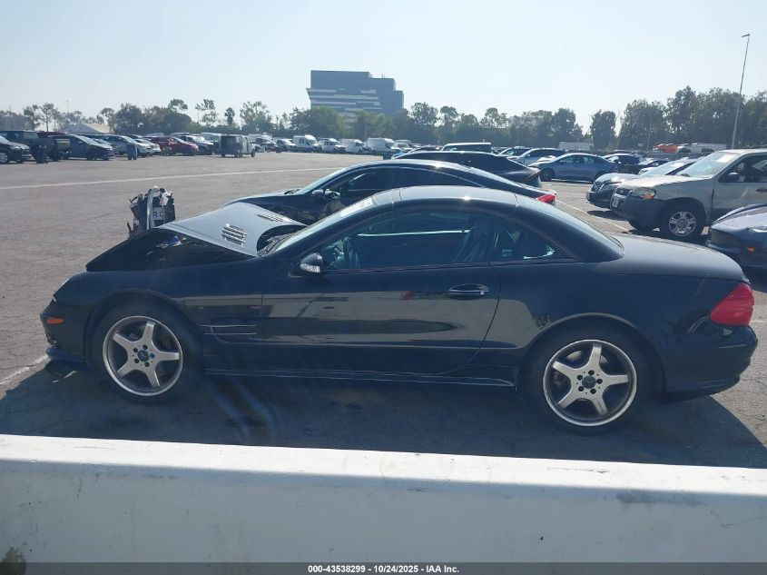 2003 Mercedes-Benz Sl 500 VIN: WDBSK75F23F058491 Lot: 43538299