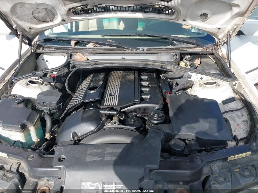 2001 BMW 325I VIN: WBAAV33471FU93158 Lot: 43538338