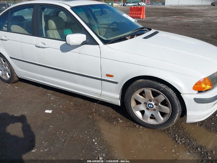 2001 BMW 325I VIN: WBAAV33471FU93158 Lot: 43538338