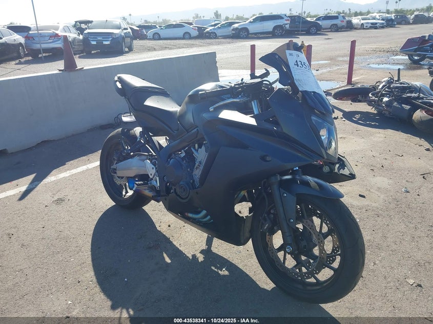 2016 HONDA CBR650 F - MLHRC7408G5200572