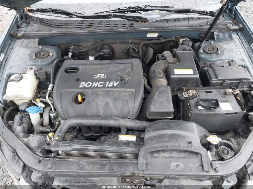 2008 Hyundai Sonata Gls VIN: 5NPET46C58H356626 Lot: 43538372