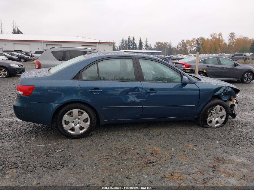 2008 Hyundai Sonata Gls VIN: 5NPET46C58H356626 Lot: 43538372
