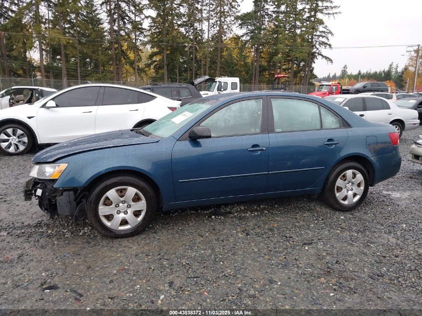 2008 Hyundai Sonata Gls VIN: 5NPET46C58H356626 Lot: 43538372