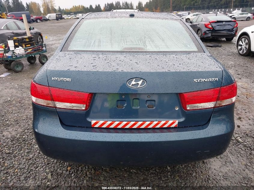 2008 Hyundai Sonata Gls VIN: 5NPET46C58H356626 Lot: 43538372
