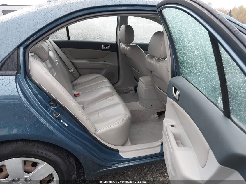 2008 Hyundai Sonata Gls VIN: 5NPET46C58H356626 Lot: 43538372