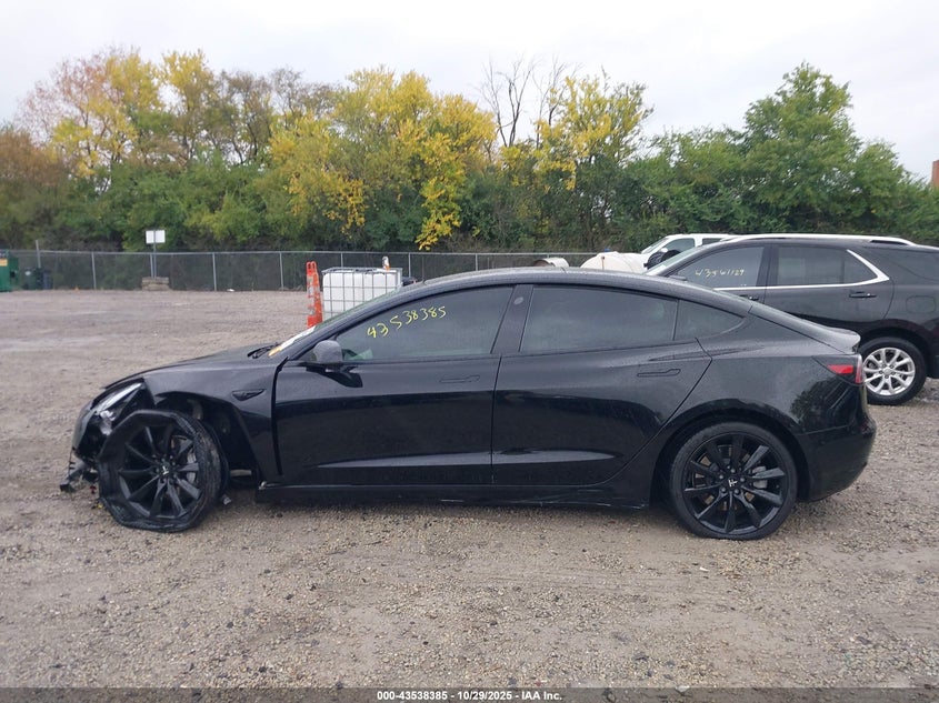 2021 Tesla Model 3 Standard Range Plus Rear-Wheel Drive VIN: 5YJ3E1EA7MF852181 Lot: 43538385