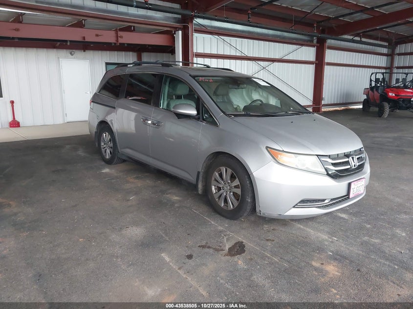 2014 HONDA ODYSSEY EX-L - 5FNRL5H65EB086628