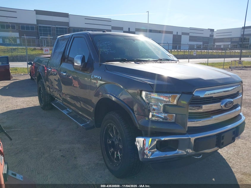 2016 FORD F-150 LARIAT - 1FTEW1EF5GKE82471