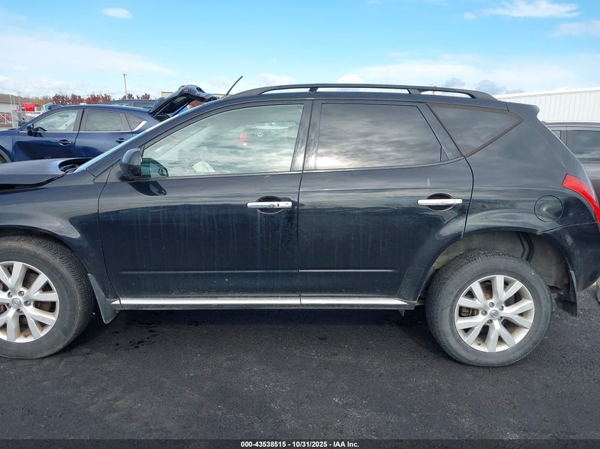 2006 Nissan Murano Sl VIN: JN8AZ08W26W528832 Lot: 43538515