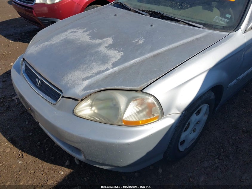 1998 Honda Civic Ex VIN: 2HGEJ8648WH505608 Lot: 43538545