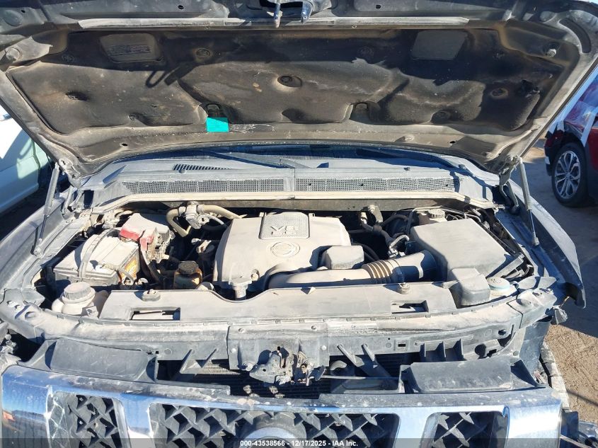 2010 Nissan Titan Se VIN: 1N6BA0ED6AN311709 Lot: 43538566