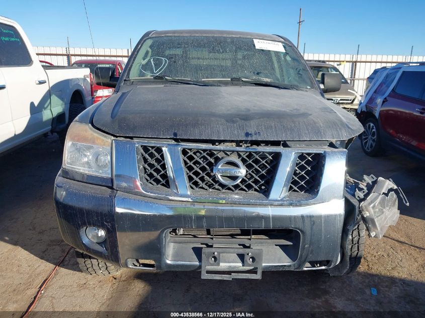 2010 Nissan Titan Se VIN: 1N6BA0ED6AN311709 Lot: 43538566