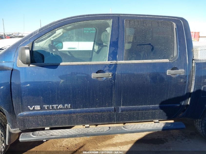 2010 Nissan Titan Se VIN: 1N6BA0ED6AN311709 Lot: 43538566